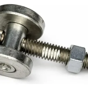 Rodizio Duplo 1.1/2 Em Aço Para Portao Kit 2 Pçs