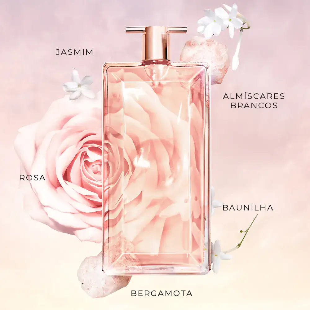 Idôle Lancôme, Perfume Feminino Eau de Parfum Chipre Floral com Rosas Centifolia, Damascena e Jasmim, 100ml