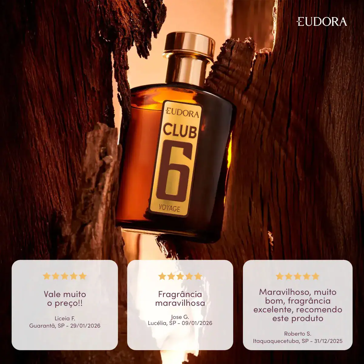 Eudora Club 6 Voyage Deo-colônia 95ml para masculino