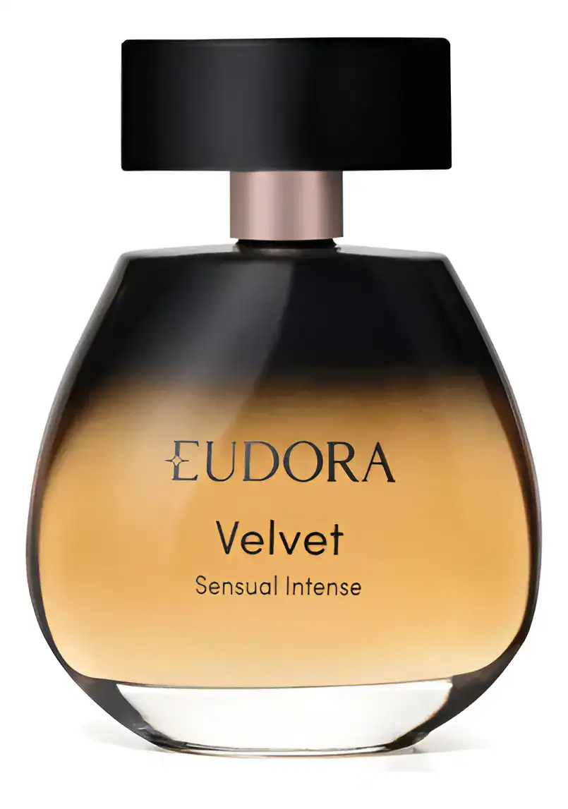 Perfume Eudora Velvet Sensual Intense, Eau de Cologne Feminino Oriental Ambarado de 100 mL