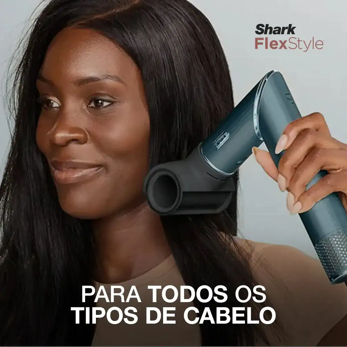 Secador e Modelador Shark Beauty FlexStyle Teal, 5 em 1, com 5 Acessórios e Necessaire, 220 v - Imagem 2