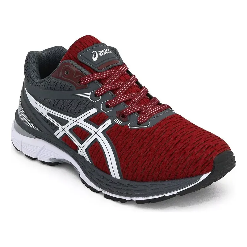 Tênis Asics Revelation Couro Corrida Caminhada Treino Barato - Imagem 4