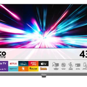Smart Tv 43 Philco P43vik Roku Led Dolby Audio Wi-fi Hdmi Hdr Full Hd 110/220v
