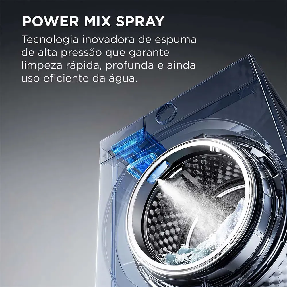 Lava E Seca 13kg Titanium Slim Storm Wash Conectada Midea 110v Cinza-escuro - Imagem 5