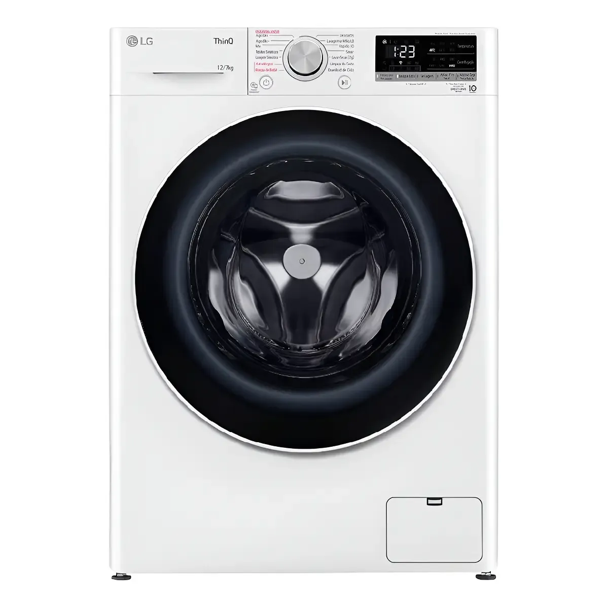 Lava E Seca LG Smart Vc4 12 Kg Com Inteligência Artificial Cor Branco 110v - Imagem 6