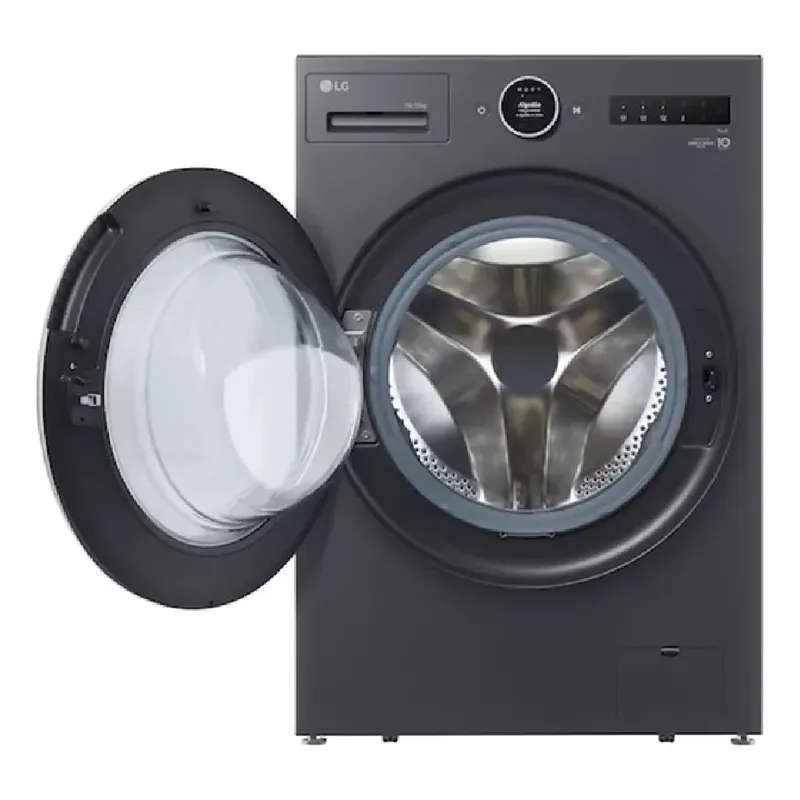 Lava E Seca LG Smart 95cm Com Ia 18kg Em Aço Inox Preto 220v Preto - Imagem 7