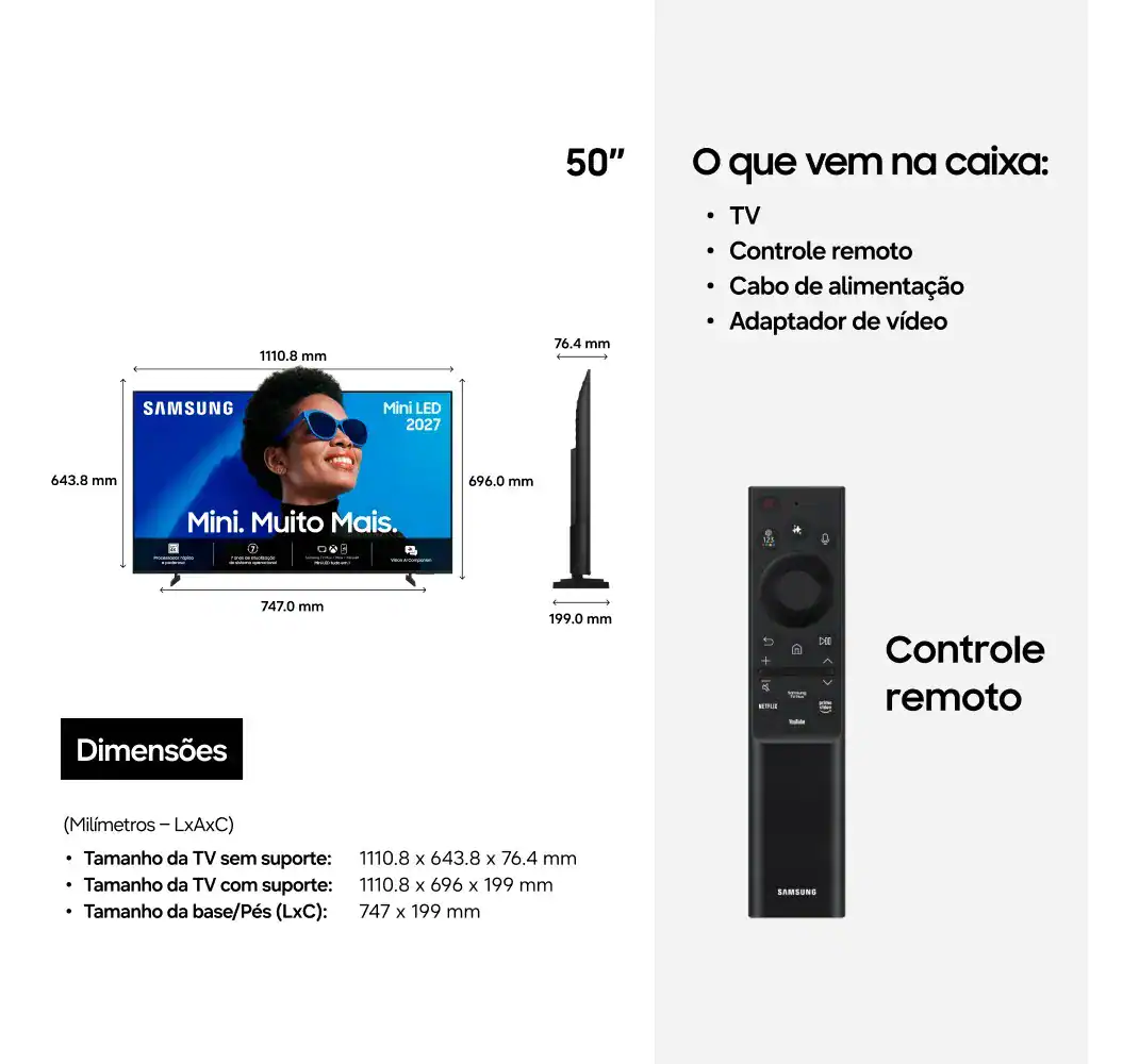 Samsung Smart TV 50 - Imagem 2