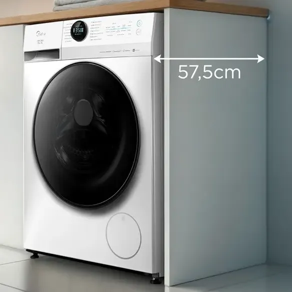 Lava E Seca 11kg Branca Slim Conectada Midea Branco - Imagem 4