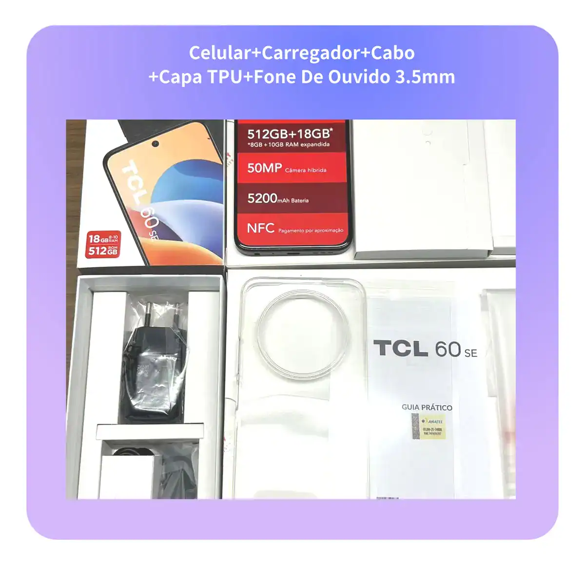 Smartphone Tcl 512gb 50mp 18gb Ram 6.7 - Imagem 3