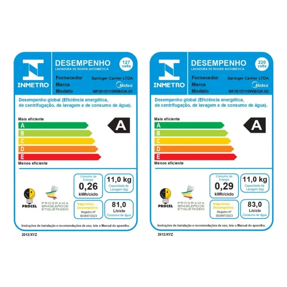 Lava E Seca 11kg Titanium Slim Conectada Midea - Imagem 7