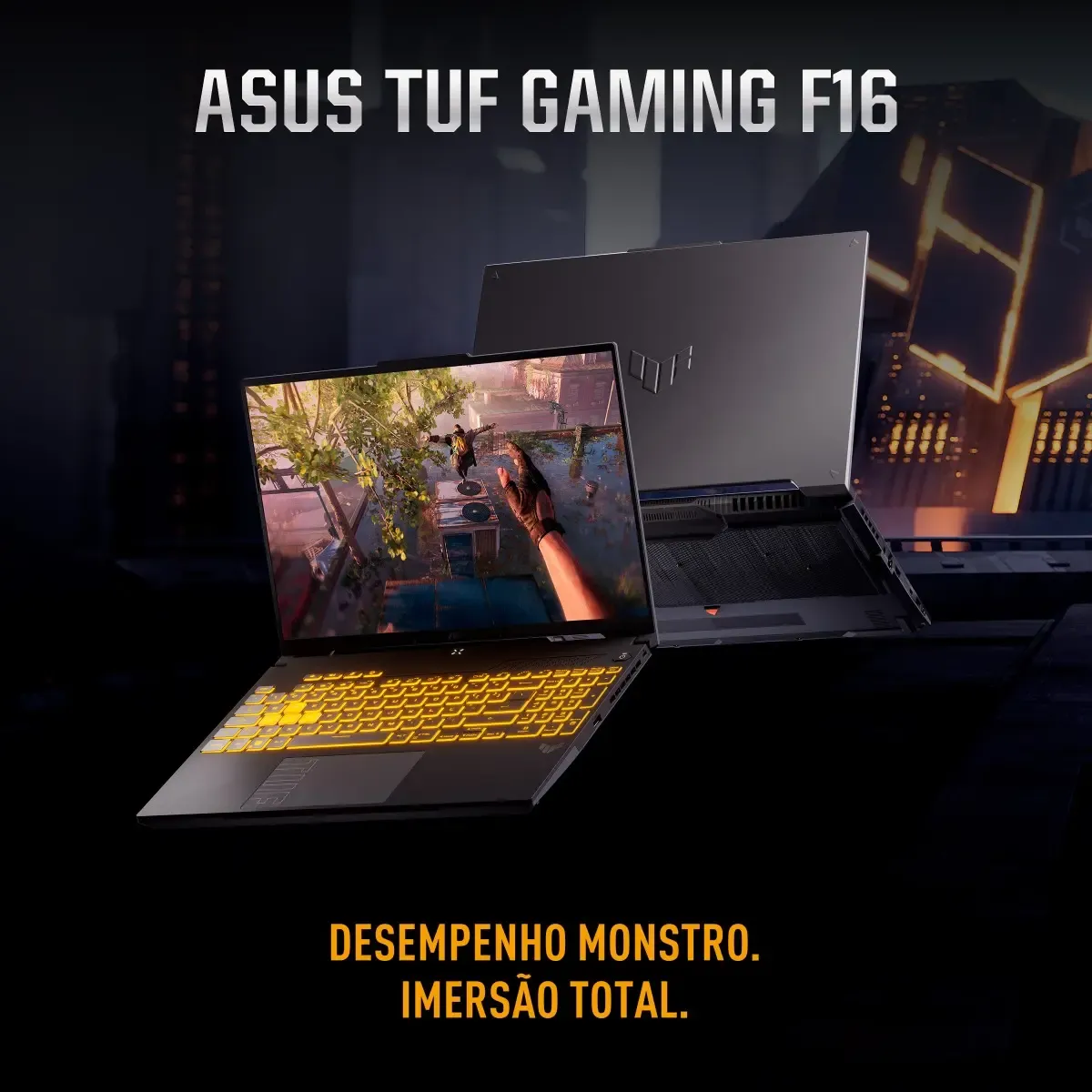 Notebook ASUS TUF Gaming F16, NVIDIA RTX 3050, Intel Core 5 210H 2,2 GHz, 8GB RAM, 512GB SSD, KeepOS Linux, Tela 16 - Imagem 2