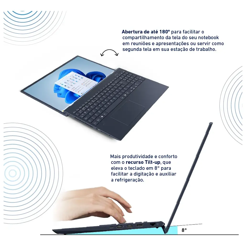 Notebook VAIO FE16 Intel Core i5-1334U - 13ª Gen Linux Debian 12 - 8GB RAM 256GB SSD Tela 16 - Imagem 2