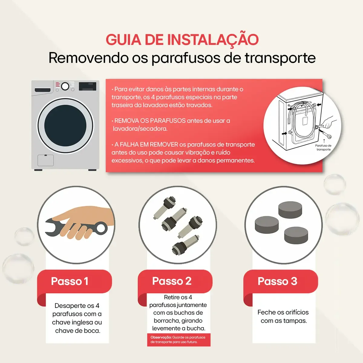 Lava E Seca Smart LG Vc4 14kg Inox Look Com Inteligência Artificial - Imagem 10