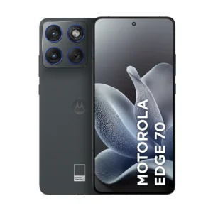 Smartphone Motorola Edge 70 5g - 256gb 8gb Ram + 16gb Ram Boost, Ultrafino, 3 Cameras 50mp, Tela 1.5k Extreme Amoled 120hz - Preto