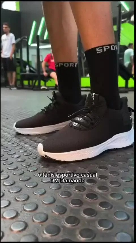 Tenis Masculino Confortavel/academia/crossfit + Relógio - Imagem 2