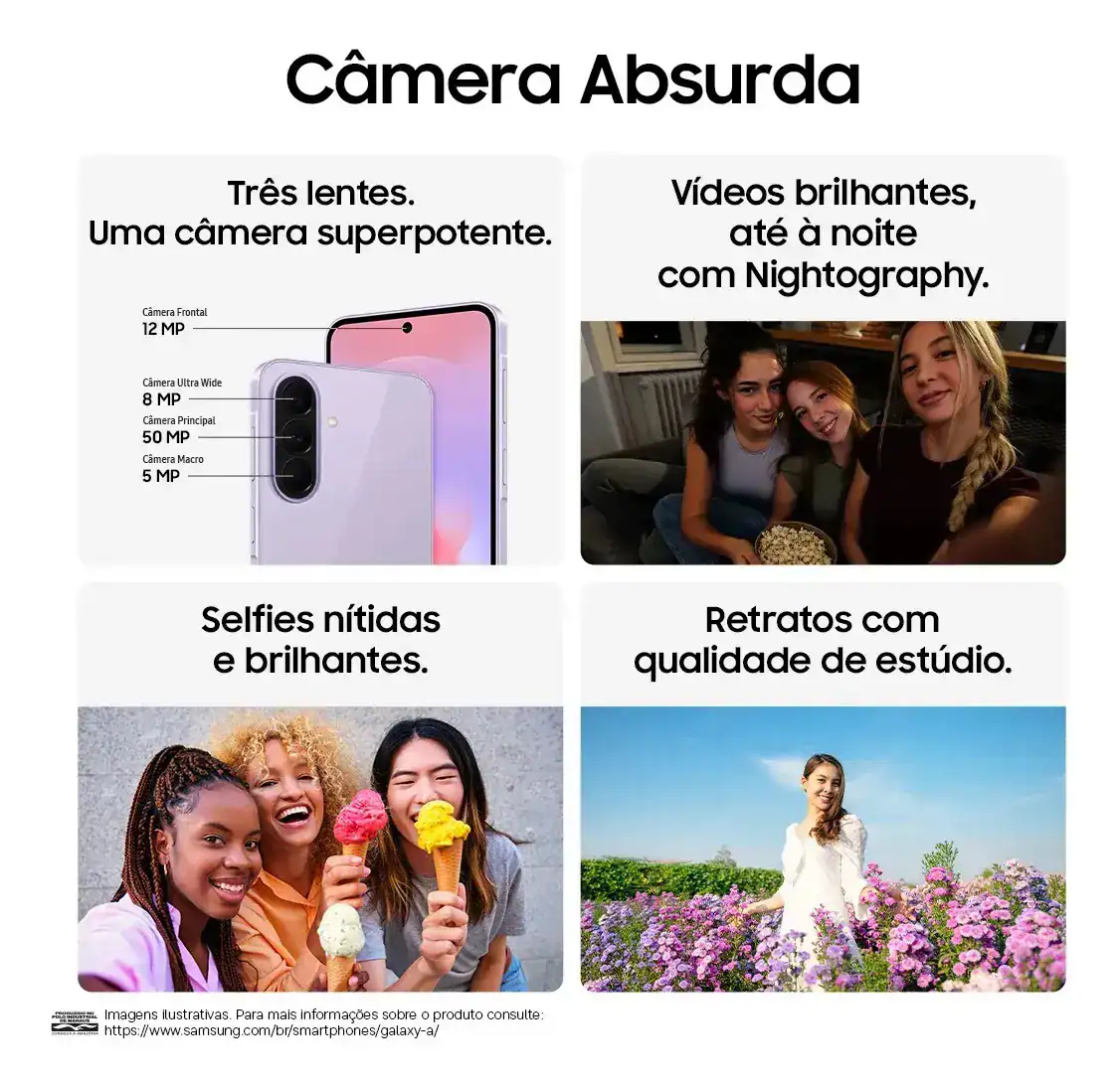 Celular Samsung Galaxy A37 5G 128GB, 8GB RAM, Câmera 50MP - Imagem 5