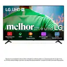Smart TV LG UHD AI UA75 55 polegadas HDR10 Pro Processador α7 AI Ger8 webOS 25