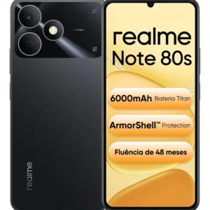 Celular Smartphone Realme Note 80s 128gb 4gb Ram Dual Sim Bateria 6000mah Ultrafino 7,94 Mm Resistência À Poeira E Água Ip54