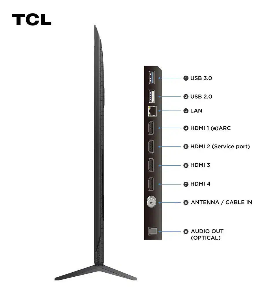 Smart TV TCL 75 Polegadas QLED 4K P8L WiFi Bluetooth Google TV HDR10+ 144 Hz VRR 75P8L - Imagem 3