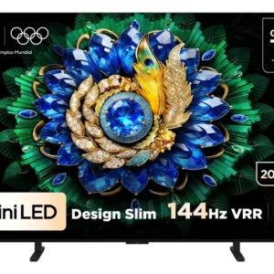 Smart Tv Tcl 85 Polegadas Qd-Mini Led 4k A400m Wifi Bluetooth Google Tv Hdr10+ 144 Hz Vrr 85a400m